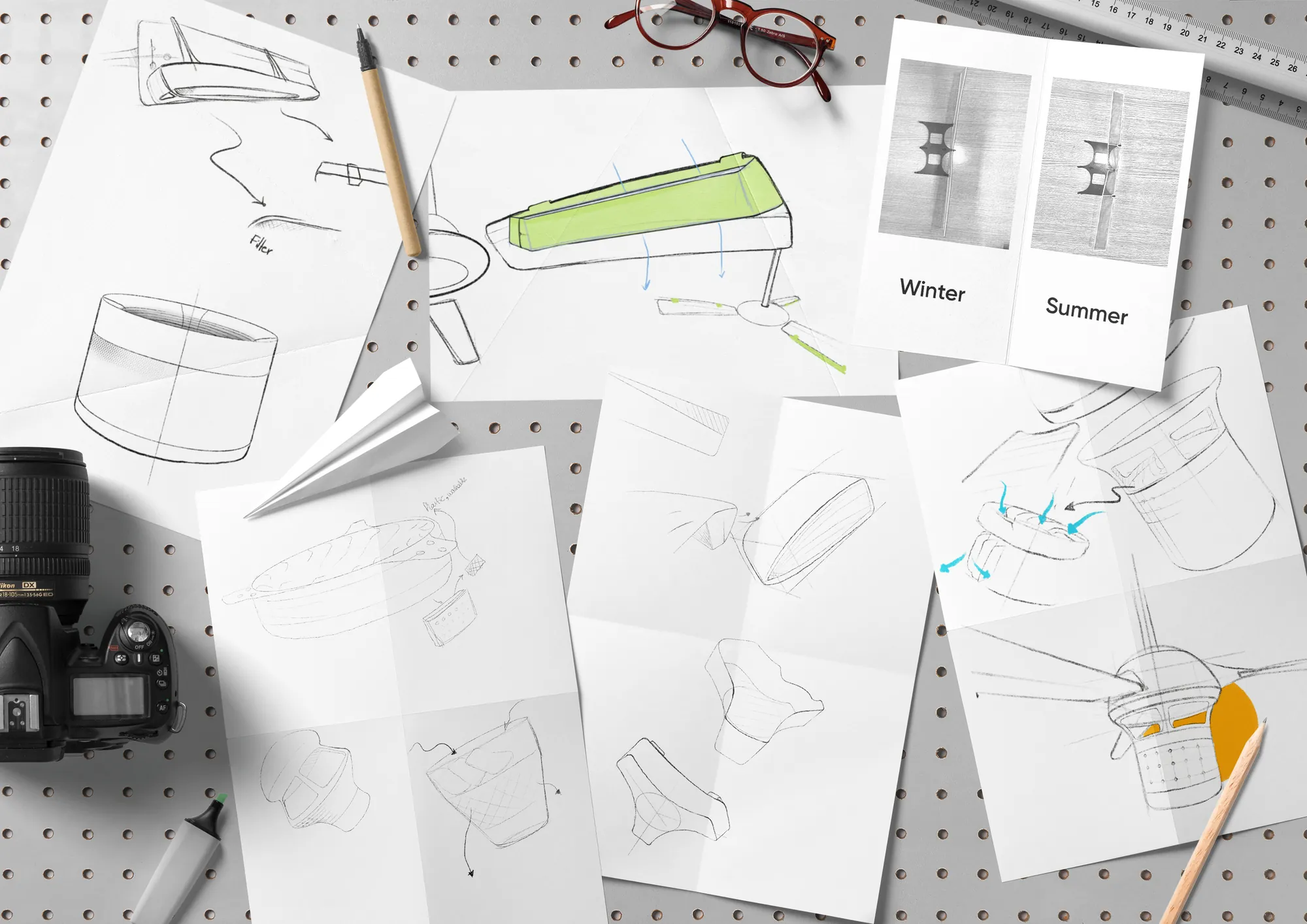 fig 3.1 - Ideations and Initial Concepts